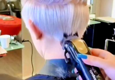 理发店男士发型吹风机教程（男士理发馆都在用的理发电推剪）