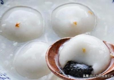 没有糯米粉怎么做汤圆详细步骤（一碗糯米粉一把芝麻）