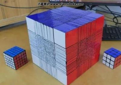 1000阶魔方有多大，高达100立方米(要比一栋楼还高)