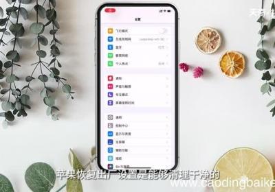 苹果恢复出厂设置能清干净吗 苹果恢复出厂设置能不能清干净