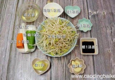豆芽菜的做法 豆芽菜的做法