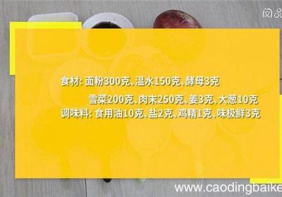 雪菜肉丝**怎么做 雪菜肉丝**的做法