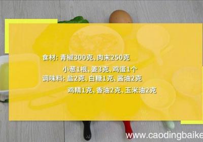 猪肉辣椒馅饺子 猪肉辣椒馅饺子的做法