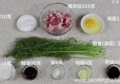 茴香饺子馅的做法 茴香饺子馅怎么做