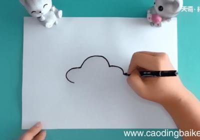 警车的简笔画 警车的简笔画报