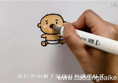 婴儿简笔画
