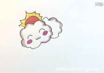 多云简笔画