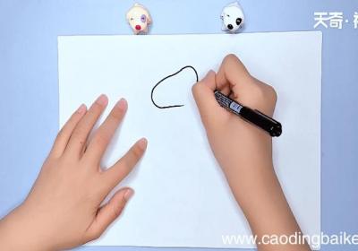 冰上运动的化学简笔画 冰上运动的化学简笔画怎么画