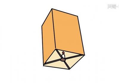 孔明灯简笔画 孔明灯怎么画