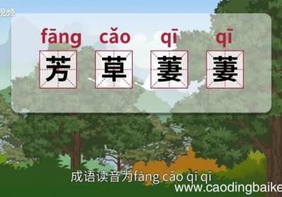 芳草萋萋的意思 芳草萋萋的出处