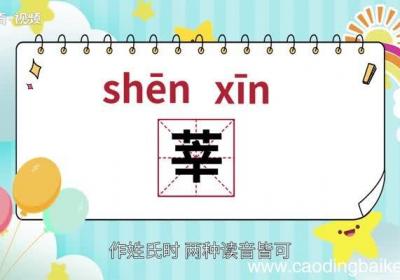 莘怎么读 莘怎么读法