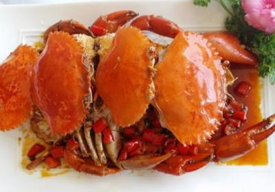柿子,螃蟹,膳食