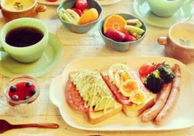 早上,长胖,膳食
