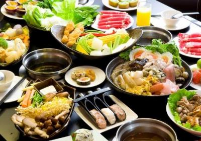 火锅,舌头,烫食,