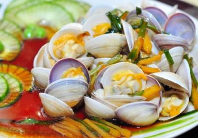 蛤蜊,牡蛎,膳食