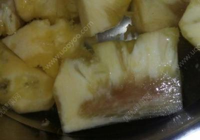 菠萝,春天,变质