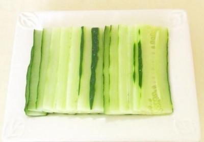 黄瓜,蔬菜,丝瓜,凉拌