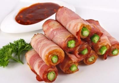 培根,宝宝,蔬菜,肉食