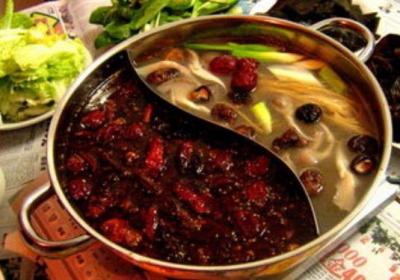 火锅,胡萝卜,羊肉