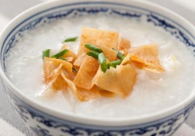喝粥,米饭,晚餐