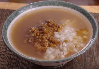 绿豆汤,喝汤,解暑