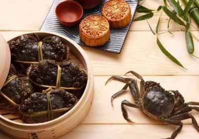 螃蟹,海鲜,秋季