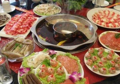 秋天,火锅,膳食