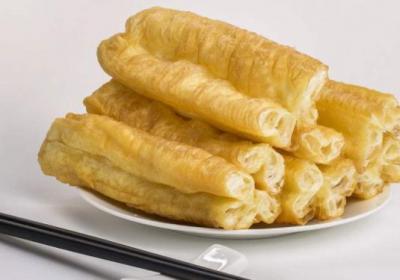 孩子,油条,麻花