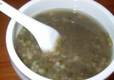 绿豆汤,空腹,中药