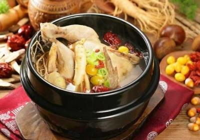板栗,鸡肉,枸杞,喝汤