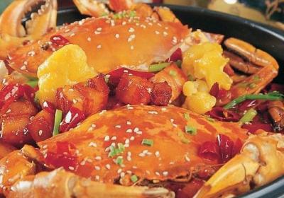 螃蟹,蟹黄,海鲜,龙虾