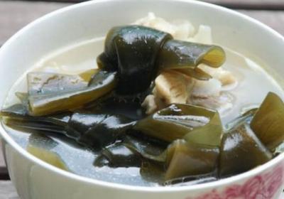 海带汤,美容,补钙,喝汤