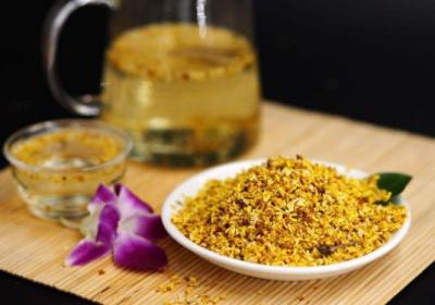 桂花茶,冰糖,枸杞