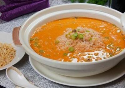 午餐,晚餐,喝汤