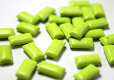 口香糖,糖果,蔬菜