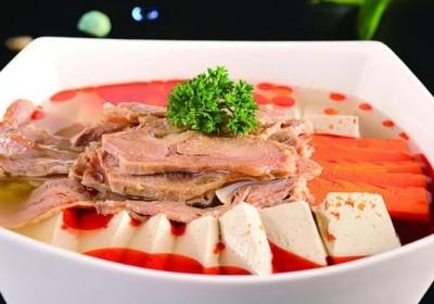 羊肉,豆腐,吃肉,火锅