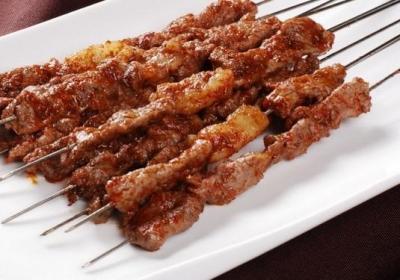 可乐,烤肉,膳食