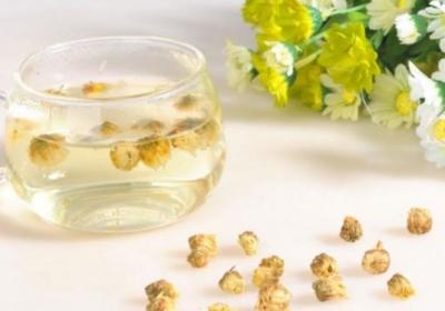 菊花茶,喝茶,菊花