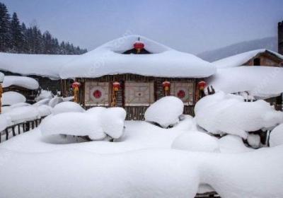 泡面,旅游,下雪