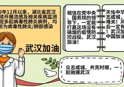 武汉加油简单的手抄报武汉加油简单的手抄报教程