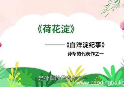 荷花淀赏析 荷花淀翻译