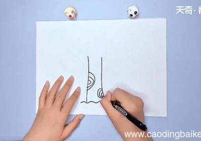 树木的儿童简笔画 树木的儿童简笔画画报
