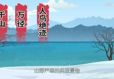江雪赏析 江雪翻译