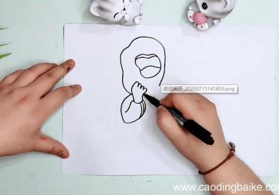 逆行者白衣天使简笔画 逆行者白衣天使简笔画怎么画