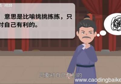 挑肥拣瘦的意思 挑肥拣瘦的出处