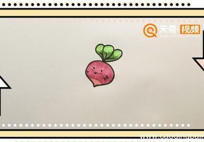 红萝卜简笔画
