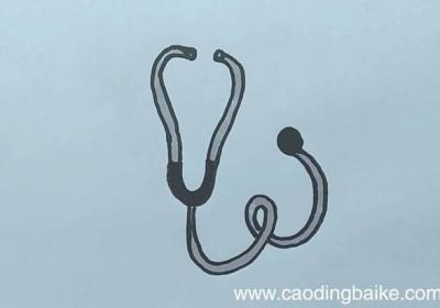 听诊器简笔画