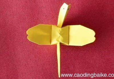 蜻蜓怎么折