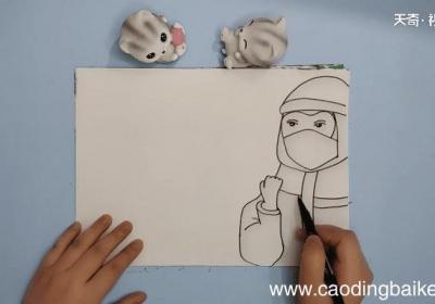 中国加油手抄报 中国加油手抄画报