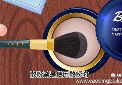 散粉用刷子和粉扑有什么区别 散粉用刷子和粉扑有哪些区别
